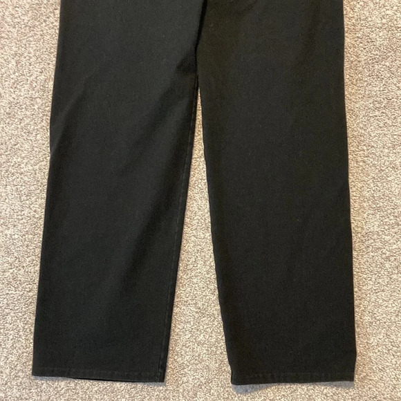 Women With Control Black Stretch Knit Pants XSP - Picture 12 of 12